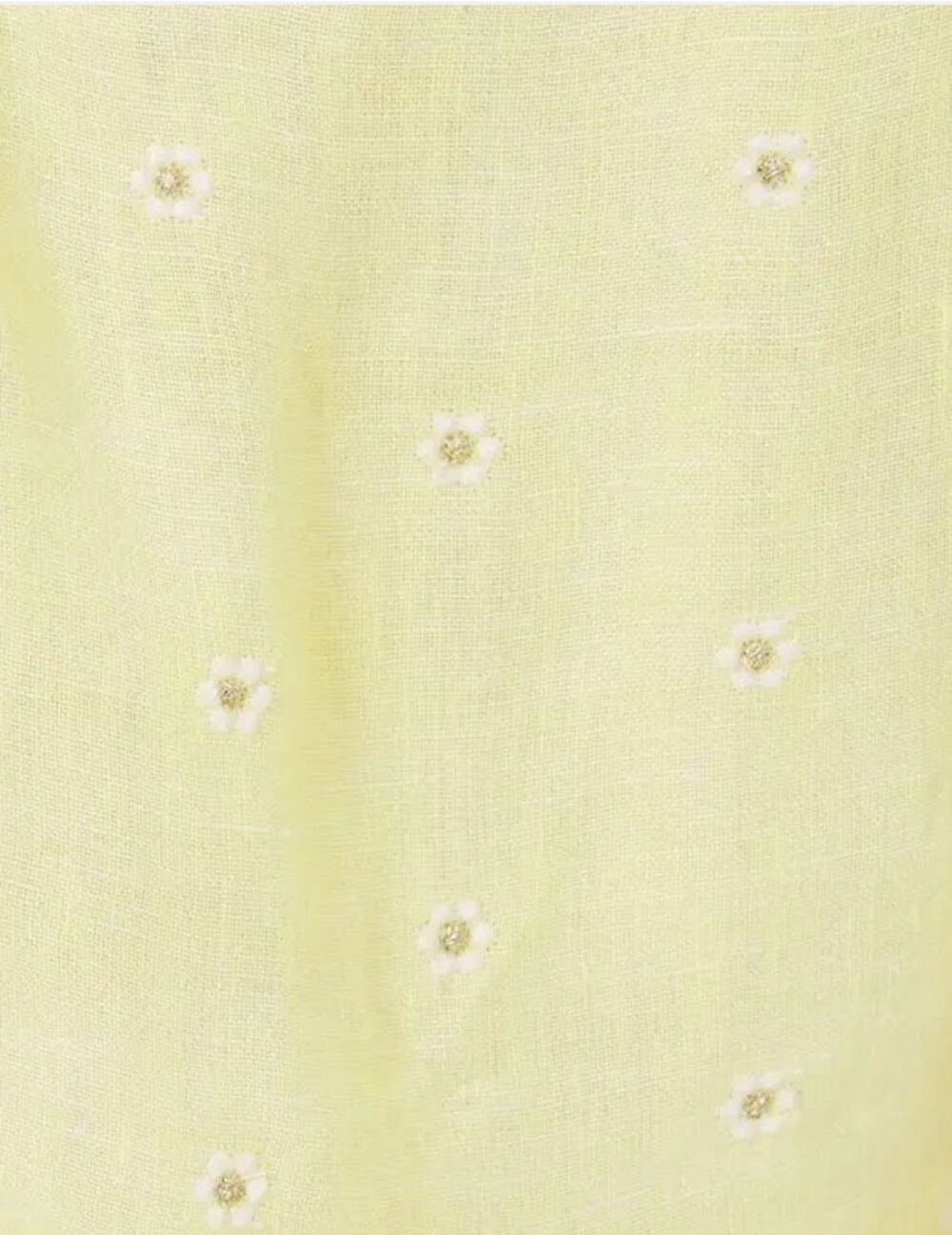 NWT Lilly Pulitzer Yellow Embroidered Tiered Mini Dress Jocelyn Linen Dress, Sma - Picture 5 of 11